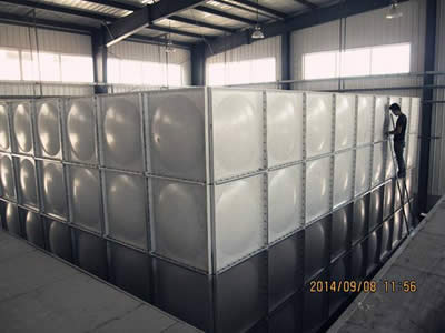 江城玻璃钢拼装水箱